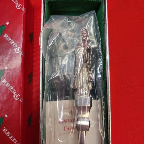 Reed & Barton Ghost of Christmas Future Collectors Spoon 1994 - Picture 3 of 14